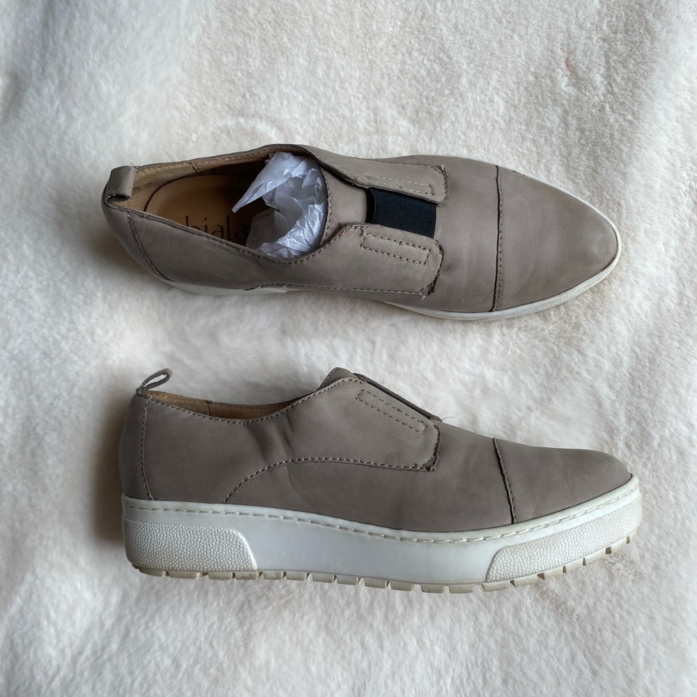 Biala grey leather shoes | oxford | sneakers | casual | size 40